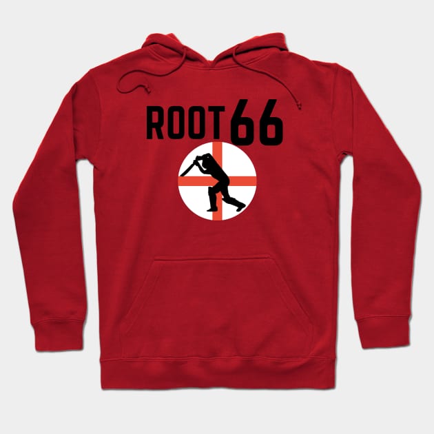 Joe Root English Cricket Hero Hoodie by Teessential